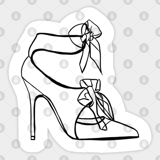 Designer Shoes Sticker by Svetlana Pelin